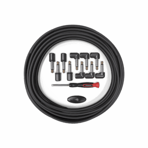 D'Addario PW-GPKIT-50 DIY Solderless Instrument Cable Kit with 40ft American Stage cable and 10 Geo-Tip plugs