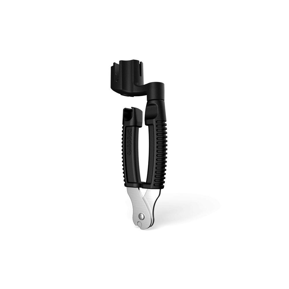 D'Addario Pro-Winder string winder with built-in cutter and bridge pin puller