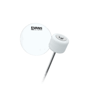 Evans EQPC1 EQ Single Pedal Patch, Clear Plastic