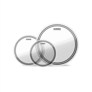 Evans ETP-EC2SCLR-R EC2 Tompack, Clear, Rock (10 inch, 12 inch, 16 inch)