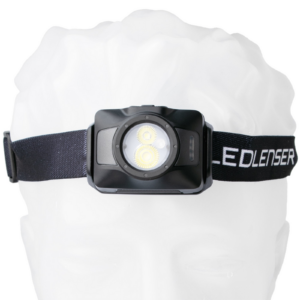 Ledlenser HF4R Rechargeable LED Head Torch (650 Lumens, Black)