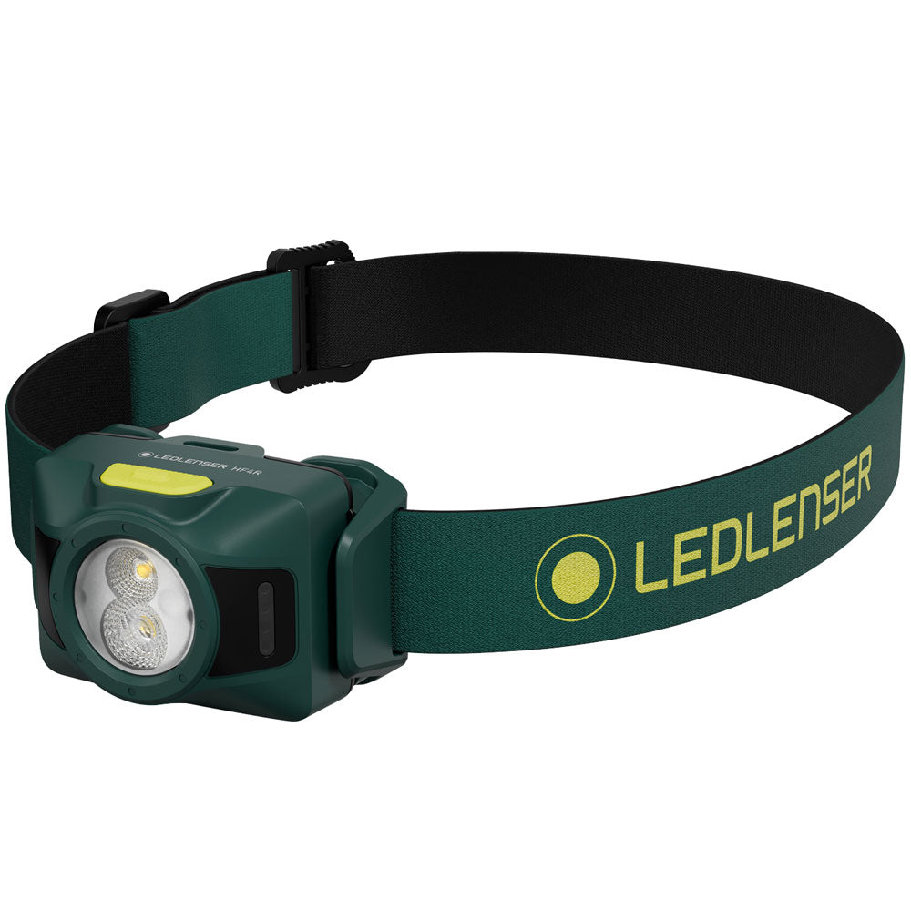 Ledlenser HF4R Rechargeable LED Head Torch (650 Lumens, Forest Green) Ledlenser HF4R Rechargeable LED Head Torch (650 Lumens, Forest Green)