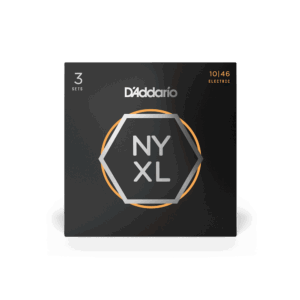 D'Addario NYXL1046-3P Nickel Wound Electric Guitar Strings, Regular Light, 10-46, 3 Sets