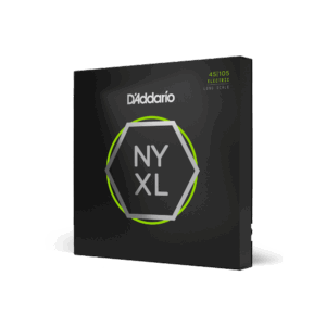D'Addario NYXL45105 Nickel Wound Bass Guitar Strings, Light Top / Med Bottom, 45-105, Long Scale