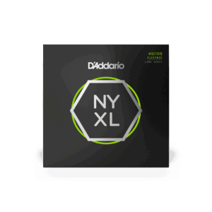 D'Addario NYXL45105 Nickel Wound Bass Guitar Strings, Light Top / Med Bottom, 45-105, Long Scale