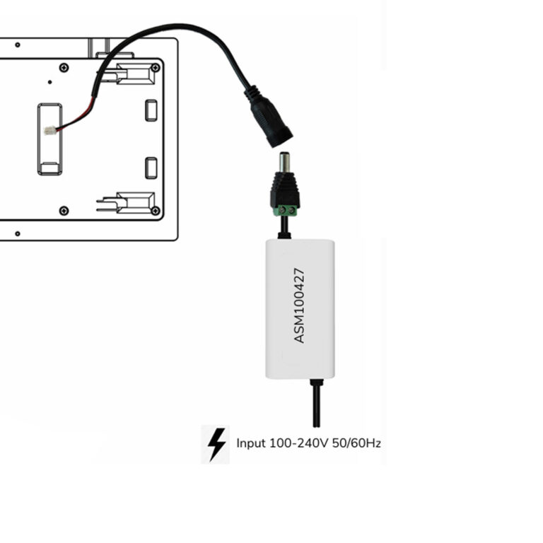 Optimal Audio ASM100427 12V In-Wall Power Supply for ZonePad 8