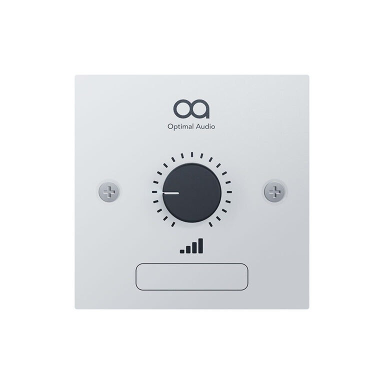 Optimal Audio ZonePad VL1 Volume Wall Controller for SmartAmp White