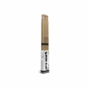 ProMark TX5AW-4P Classic Forward 5A Hickory Drumsticks, Oval Wood Tip, 4-Pack