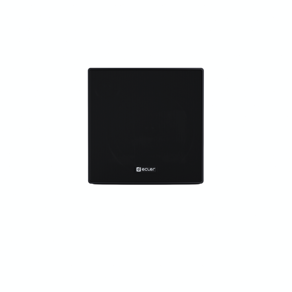 Ecler AMBIT 18 8" Installation Speaker, 100V/8Ohm IP54, Black, Pair Ecler AMBIT 18 8" Installation Speaker 100V IP54 Black (Pair) - Image 1
