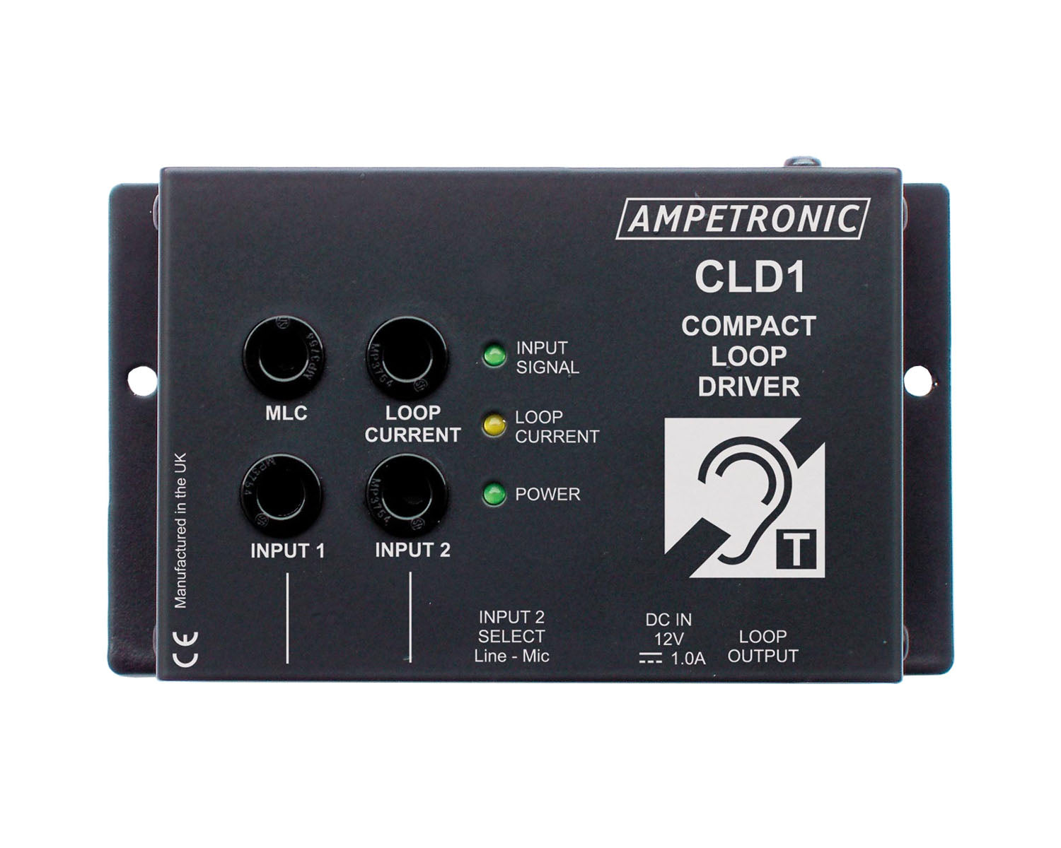 Ampetronic CLD1-CD Compact Loop Driver with Desk Top Mic Ampetronic CLD1-CD Compact Hearing Loop Driver Kit with Desktop Microphone - Image 1