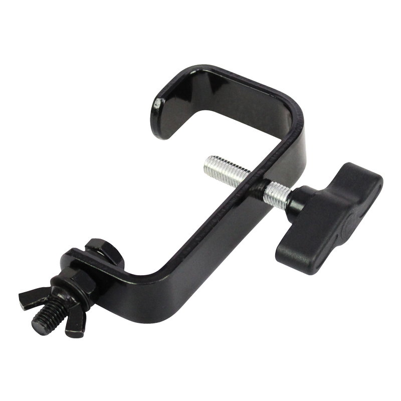 Equinox 50mm G Clamp Black Equinox G Clamp for 50mm Tube, Black, 20kg WLL - Image 1