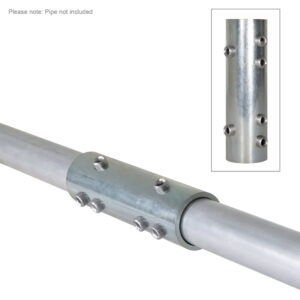 Elumen8 Scaffold Tube Joiner for 48.3mm Tube, Zinc