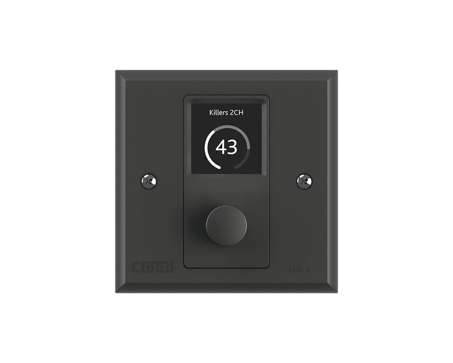 Cloud CDR-3B Ethernet Wall Controller for CXA Amplifiers Black