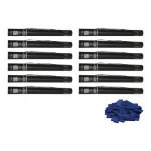Equinox Electric Confetti Cannon 50cm Dark Blue 55mmØ (CONF50DB) - pack of 12
