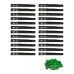 Equinox Electric Confetti Cannon 50cm Dark Green Slow-Fall Confetti (CONF50DG) - pack of 24