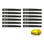 Equinox Electric Confetti Cannon 50cm Gold Metallic PVC (CONF50GO) - pack of 12