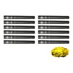 Equinox Handheld Confetti Cannon 50cm Gold Metallic - pack of 12