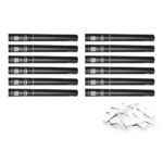 Equinox Handheld Confetti Cannon 50cm White - pack of 12