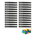 Equinox Electric Confetti Cannon 50cm Multicoloured Slow-Fall Confetti (CONF50MU) - pack of 24