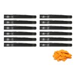 Equinox Electric Confetti Cannon 50cm Orange Slow-Fall Confetti (CONF50OR) - pack of 12