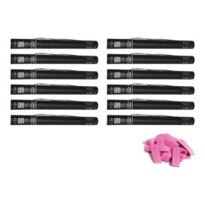 Equinox Electric Confetti Cannon 50cm Pink Slow-Fall Confetti (CONF50PI) - pack of 12