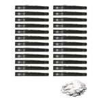 Equinox Electric Confetti Cannon 50cm Silver Metallic PVC Confetti (CONF50SI) - pack of 24