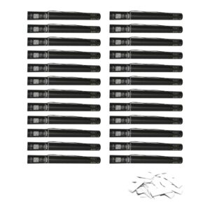 Equinox Electric Confetti Cannon 50cm White 55mmØ (CONF50W) - pack of 24