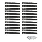 Equinox Electric Confetti Cannon 50cm White and Silver Metallic PVC (CONF50WS) - pack of 24