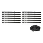 Equinox Electric Confetti Cannon 80cm Black 55mmØ (CONF80BLK) - pack of 12