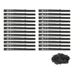 Equinox Electric Confetti Cannon 80cm Black 55mmØ (CONF80BLK) - pack of 24