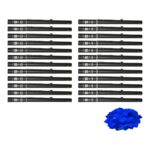Equinox Electric Confetti Cannon 80cm Blue Metallic PVC 55mmØ (CONF80BM) - pack of 24