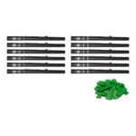 Equinox Electric Confetti Cannon 80cm Dark Green 55mmØ (CONF80DG) - pack of 12