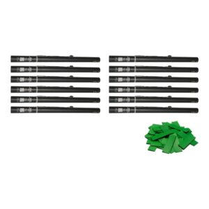 Equinox Electric Confetti Cannon 80cm Dark Green 55mmØ (CONF80DG) - pack of 12