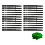 Equinox Electric Confetti Cannon 80cm Green Metallic PVC 55mmØ (CONF80GM) - pack of 24