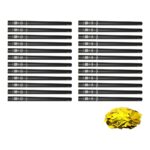 Equinox Handheld Confetti Cannon 80cm Gold Metallic - pack of 24