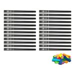 Equinox Handheld Confetti Cannon 80cm Multicoloured - pack of 24