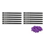 Equinox Handheld Confetti Cannon 80cm Purple - pack of 12