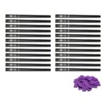 Equinox Handheld Confetti Cannon 80cm Purple - pack of 24