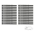 Equinox Electric Confetti Cannon 80cm White Slow-Fall Pre-Filled (CONF80W) - pack of 24