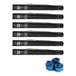 Equinox Electric Streamer Cannon 50cm Blue Metallic - pack of 6