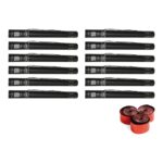 Equinox Electric Streamer Cannon 50cm Red Metallic - pack of 12