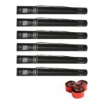 Equinox Electric Streamer Cannon 50cm Red Metallic - pack of 6