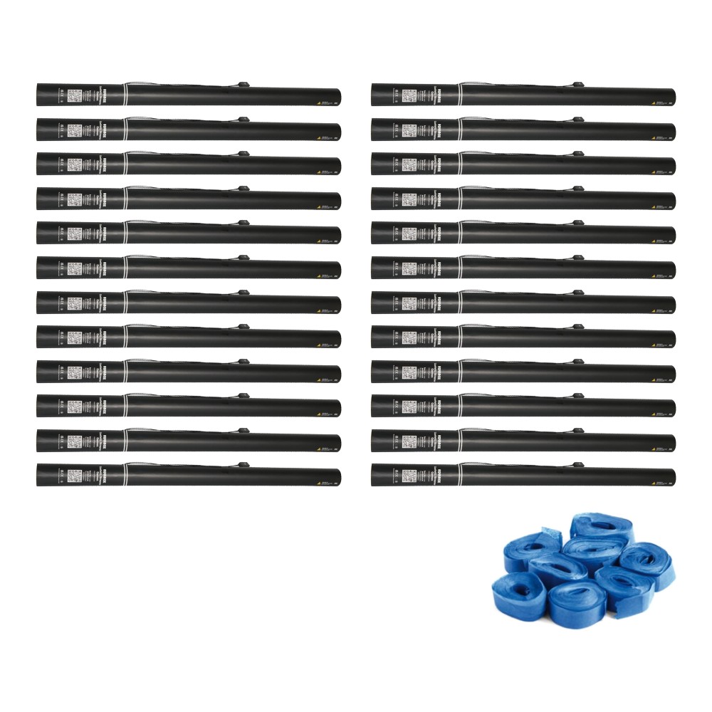 Equinox Electric Streamer Cannon 80cm Dark Blue (Pack of 24) Equinox Electric Streamer Cannon 80cm Dark Blue - pack of 24