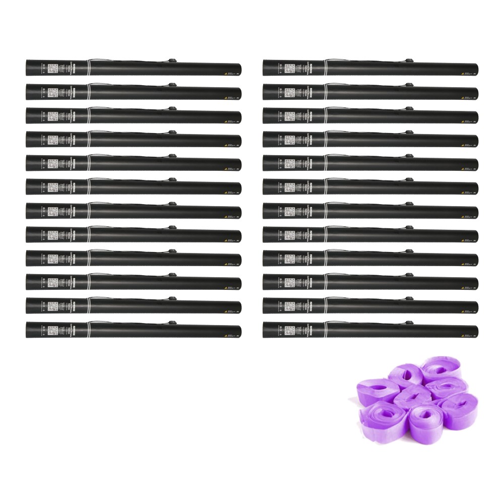 Equinox Electric Streamer Cannon 80cm Purple (Pack of 24) Equinox Electric Streamer Cannon 80cm Purple - pack of 24