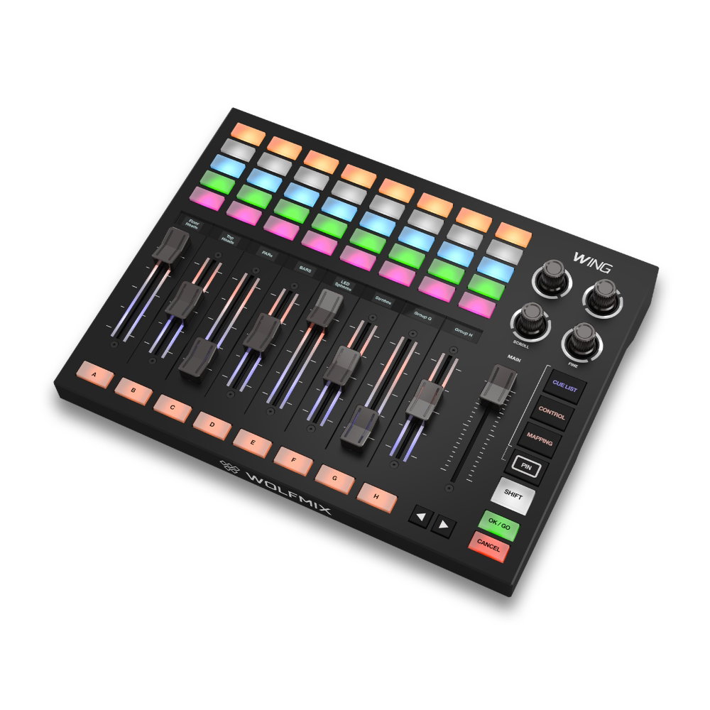 Wolfmix WING DMX Controller Add On Wolfmix WING DMX Controller Expansion for W1 - Image 1