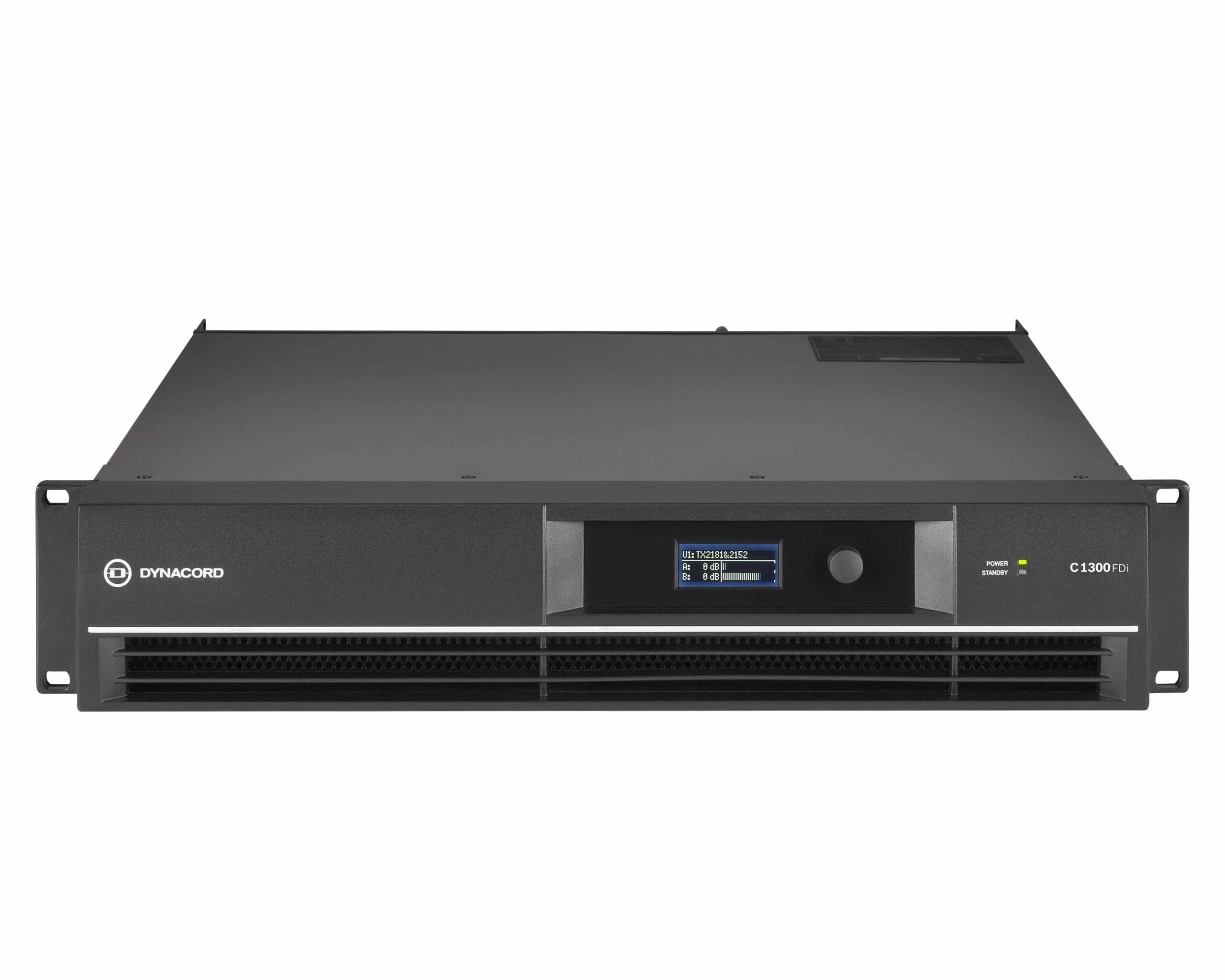 Dynacord C1300FDI Install Series DSP Power Amp 2x600W @ 4Ω 2U Dynacord C1300FDi Install DSP Power Amplifier 2x600W 2U - Image 1