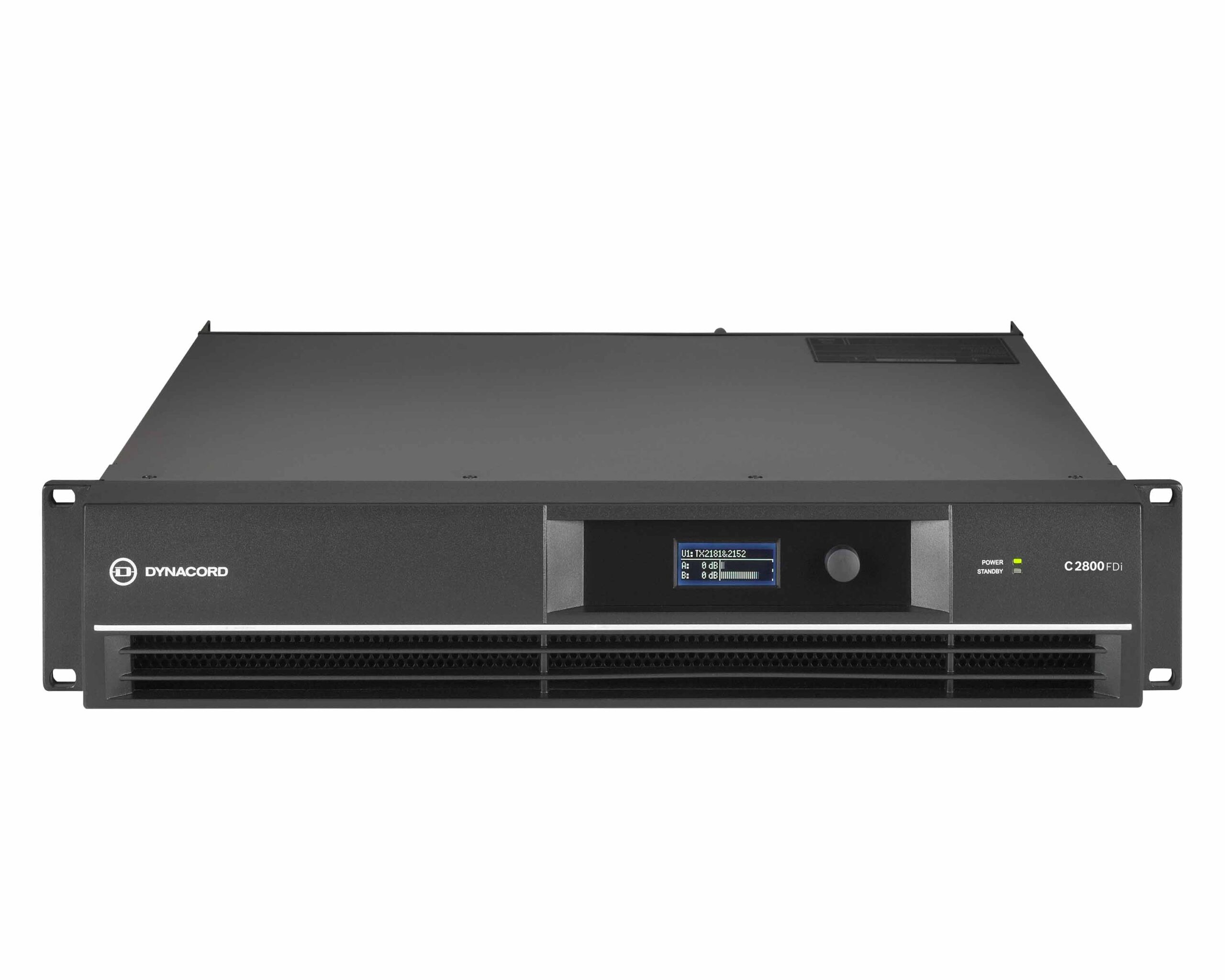 Dynacord C2800FDI Install Series DSP Power Amp 2x1300W @ 4Ω 2U Dynacord C2800FDi Install DSP Power Amplifier 2x1300W 2U - Image 1