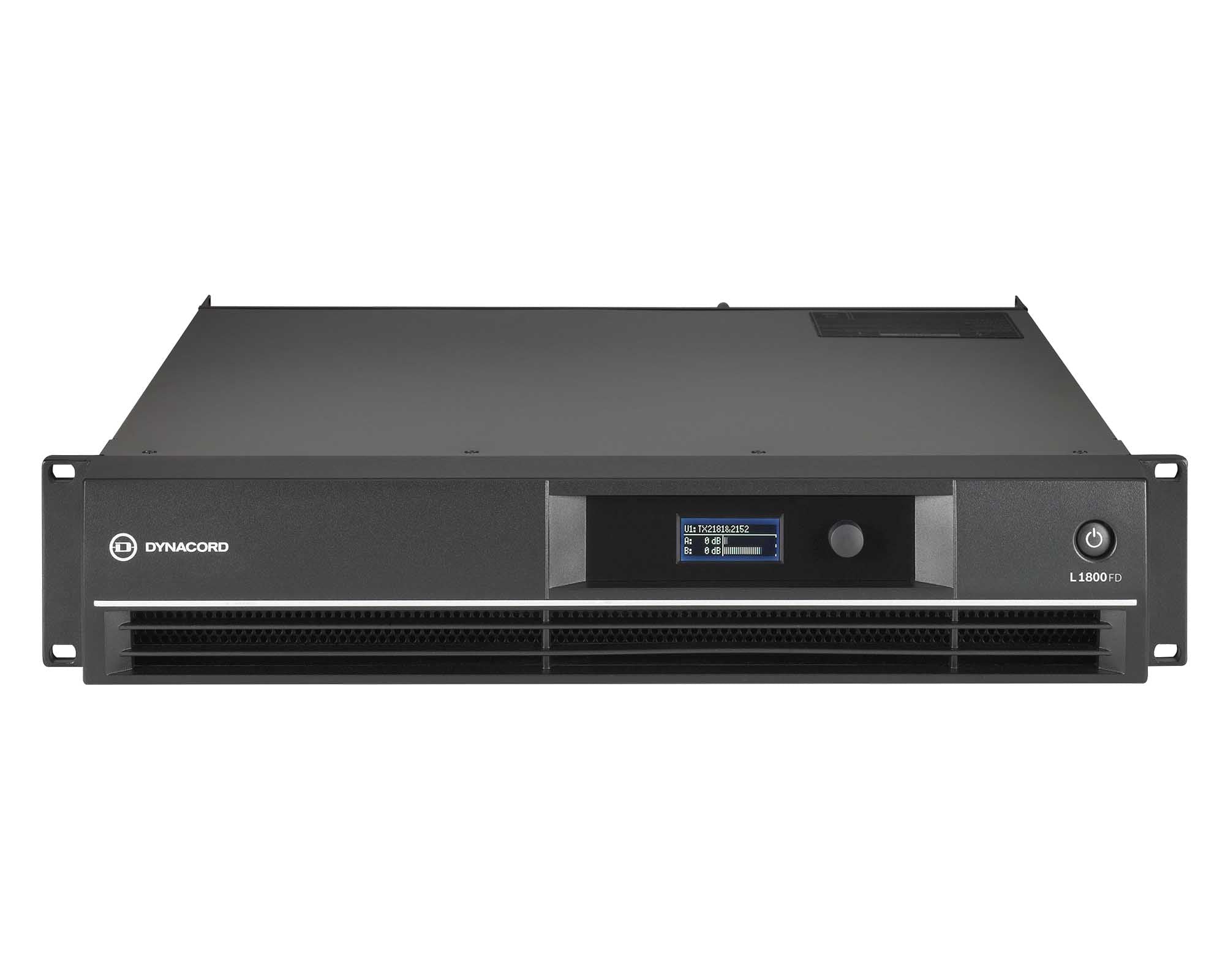Dynacord L1800FD Live Series DSP Amplifier 2x850W @ 4Ω 2x1400W @ 2Ω 2U Dynacord L1800FD Live DSP Power Amplifier 2x850W 2U - Image 1