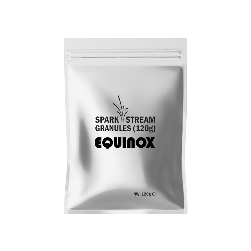 Equinox Spark Stream Granules Pouch (120g) Equinox Spark Stream Titanium Granules, 120g Pouch - Image 1