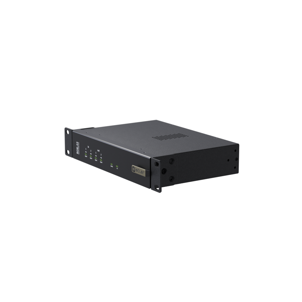 Ecler BOB-22 2x2 Dante Interface Ecler BOB-22 2x2 Dante Interface - Image 1